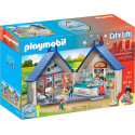 Playmobil - 70111 - City Life - Restaurant americain transportable -7011