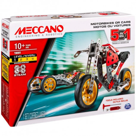 MECCANO 19201 - Motos ou Voitures 19601