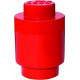 LEGO Storage Brick Boîte de Rangement x1 rond rouge