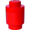 LEGO Storage Brick Boîte de Rangement x1 rond rouge