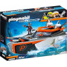 PLAYMOBIL 70002 Top Agents - Bateau Turbo Spy Team