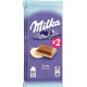 Milka Tendre au Lait 2x100g (lot de 6 soit 12 tablettes)