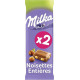 MILKA Tablette Chocolat aux Noisettes 2x100g