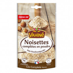 Vahiné Noisettes Complètes en Poudre Les Complets Fresh Zip 100g (lot de 3)