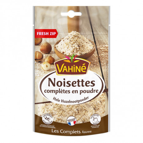 Vahiné Noisettes Complètes en Poudre Les Complets Fresh Zip 100g (lot de 3)