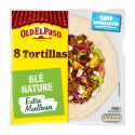 Old El Paso 8 Tortillas Blé Nature Extra Moelleuses 326g (lot de 4)
