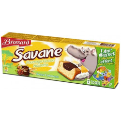 Brossard Savane Pocket Cacao Noisettes 175g (lot de 3)
