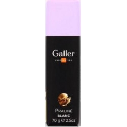 Galler Bâton Chocolat Blanc à la Praline 65g