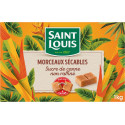 Saint Louis Morceaux Sécables Sucre de Canne non raffiné 1Kg (lot de 6)