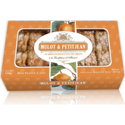 Mulot Petitjean Gâteaux mini-nonnettes fourrées à l'abricot