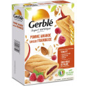 Gerble Biscuits fourrés Pomme Amande saveur Framboise 200g
