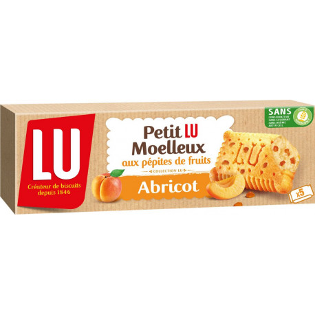 LU Biscuits Petit LU Moelleux Abricot 140g