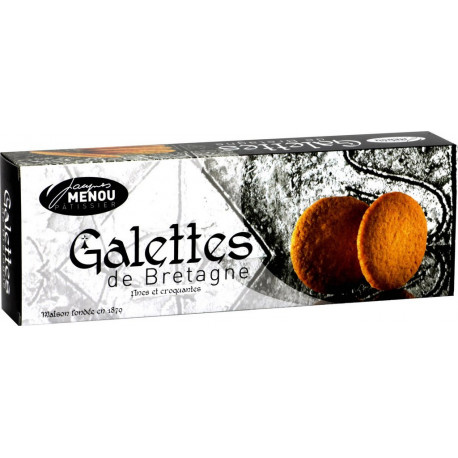 Jacques Menou Biscuits galettes de Bretagne 134g