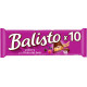 Balisto Barres chocolatées crème au lait et fruits des bois