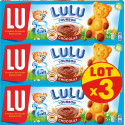 LU L'OURSON Gâteaux chocolat 150g (lot de 3)