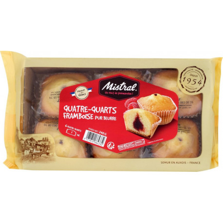 Mistral Quatre-quarts framboise
