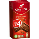 Côte d’Or L’Original Lait 4x100g 400g