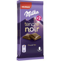 Milka Chocolat tendre noir Chocolat Noir 2x85g 170g