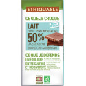 Ethiquable Chocolat au lait Madagascar bio