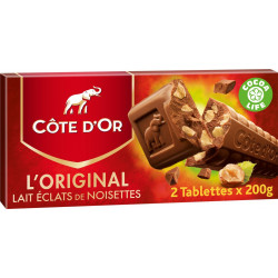 Côte d’Or Cote D Or Chocolat au lait éclats noisettes COTE D'OR