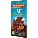 Alter Eco Chocolat lait caramel beurre salé bio