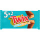 TWIX Barres chocolatées biscuits enrobée de chocolat et caramel salé 5x2 230g