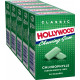 Hollywood Chewing-gum chlorophylle sans sucre 5x20 140g