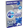 White Freedent Chewing-gum s/ sucres goût menthe forte
