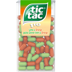 Tic Tac Bonbons citron vert & orange