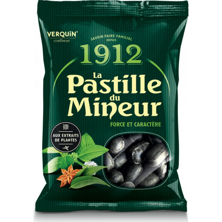 Georges Verquin Bonbons pastille du mineur 250g