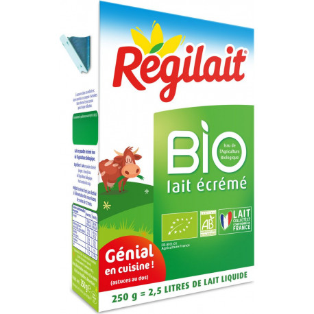 Regilait Lait écrémé en poudre BIO 300g