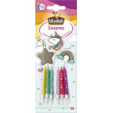 Vahine Bougies licorne