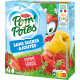 Pom Pote Compote de pomme fraise sans sucre ajouté POM'POTE