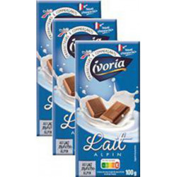IVORIA CHOC LAIT FAMI.3X100G