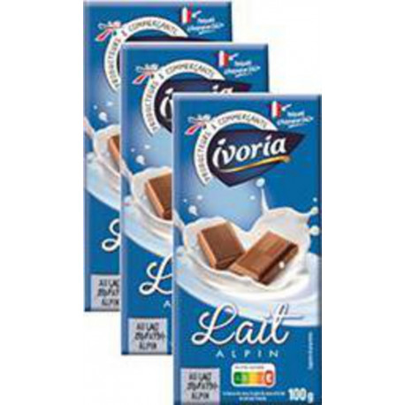 IVORIA CHOC LAIT FAMI.3X100G