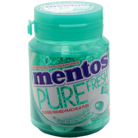 Mentos Gum Pure Fresh Wintergreen 110g (lot de 3)