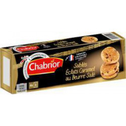 Chabrior Sablé éclats de caramel au beurre salé 125g