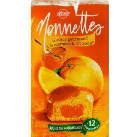 Painsol Nonnettes Goûter gourmand à la marmelade d'orange 300g