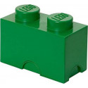 LEGO Storage Brick Boîte de Rangement vert x2