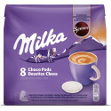 Senseo Chocolat au Lait Milka 8 Dosettes 112g