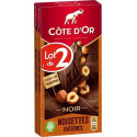 Côte d'Or Chocolat Noir Noisette 2x180g