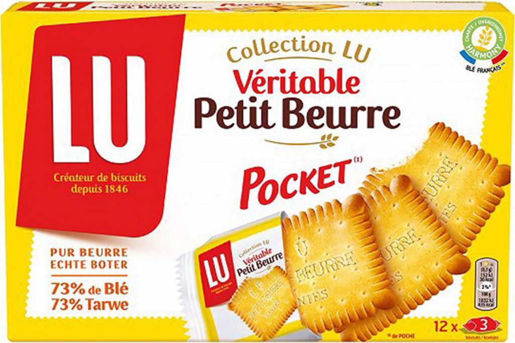 LU Collection Véritable Petit Beurre Pocket 300g (lot de 6