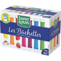 Saint Louis Les Bûchettes Sucre Blanc en Poudre 500g (lot de 3)