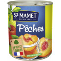 St Mamet Fruits au sirop Pêches 475g (lot de 5)
