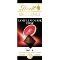 Lindt Excellence Noir aux Délicieuses Notes Fruitées Pamplemousse Rose 100g