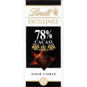 Lindt Excellence Noir Corsé 78% Cacao 100g