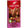 Côte d'Or Côte d’Or Lait Raisins & Noisettes Entières 180g