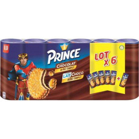 PRINCE 5 CHOCO+1LT X6