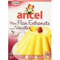 ANCEL Préparation dessert Flan Entremets Vanille 180g