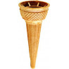 La Basquaise 416 Cornets à Glace Megève 1 Boule 1,46Kg (lot de 2 soit 832 cornets)